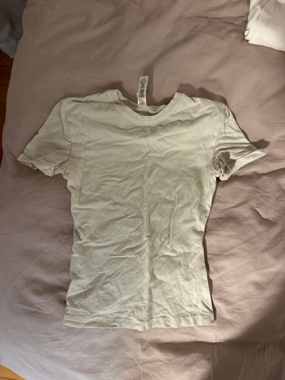 Skims cotton T-Shirt - Cream